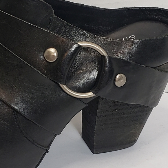 Kork-Ease Women's Courtney Harness SlipOn Mule Clogs Black Leather Sz 8 … - Picture 5 of 13